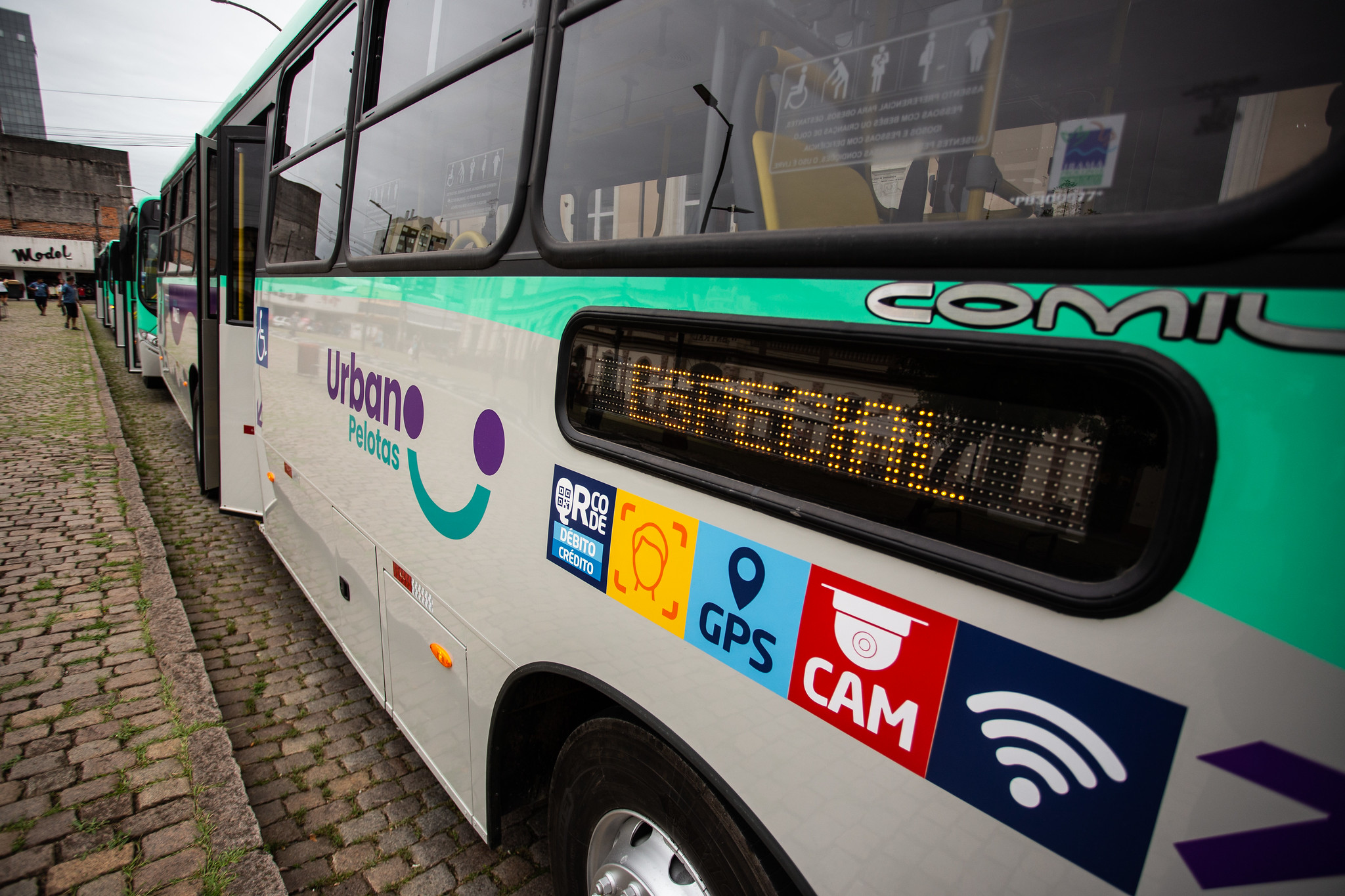 Capa do blog: Frota do transporte coletivo urbano tem sete ônibus novos