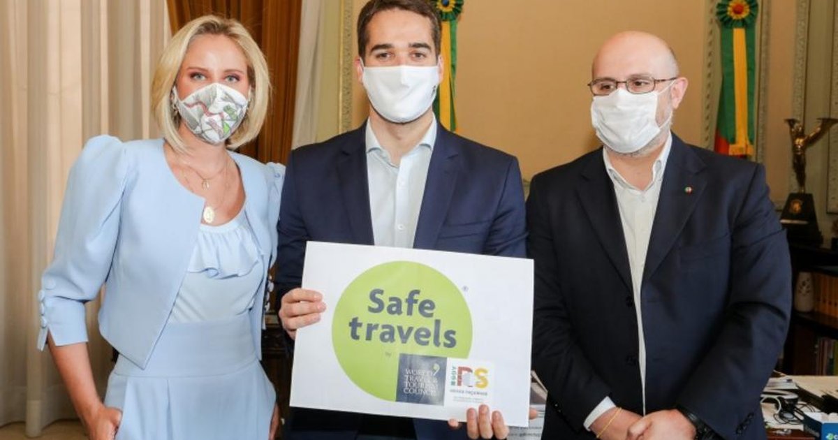 imagem: Estado recebe Selo Internacional de Turismo Seguro em meio à pandemia